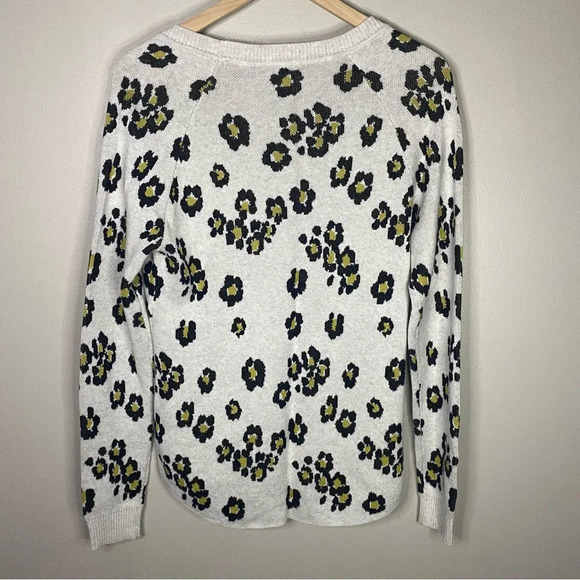 CAbi Kiki Cardigan leopard animal print size small neutral - Picture 5 of 10